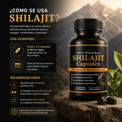 SHILAJIT PURE 60cap