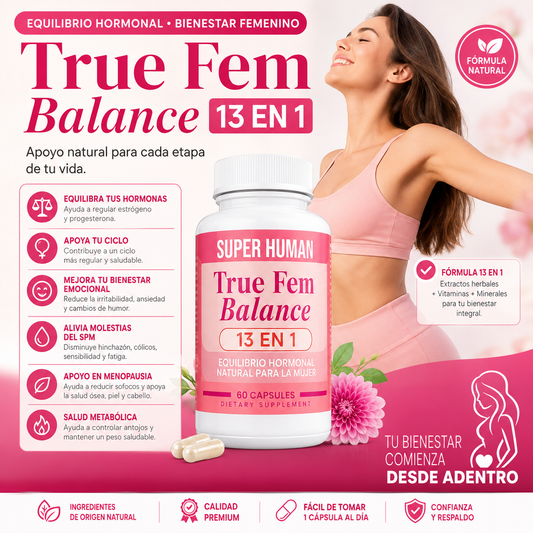 TRUE FEM EQUILIBRIO HORMONAL 60 CAP