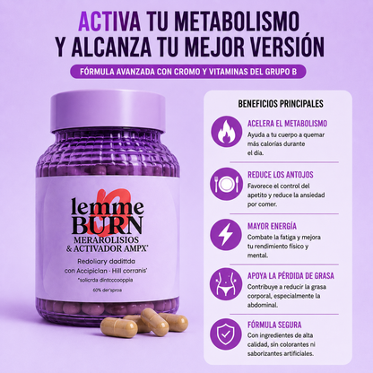 🔥LEMME BURN (60 CAPSULAS)