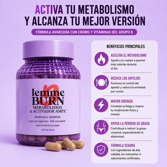 🔥LEMME BURN (60 CAPSULAS)